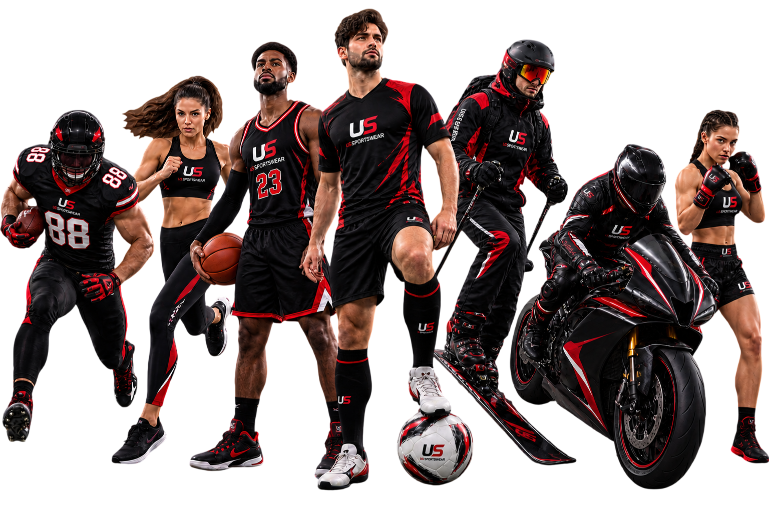 USSportWear Athletes
